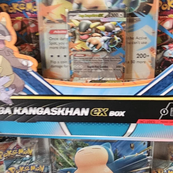 Mega Kangaskhan EX Box and Snorlax & Blissey EX Special Collection - Picture 6 of 9